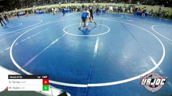 132 lbs Round Of 32 - Ayden Torres, Warrior Trained Wrestling vs Maximilian Taylor, Lions Wrestling Academy