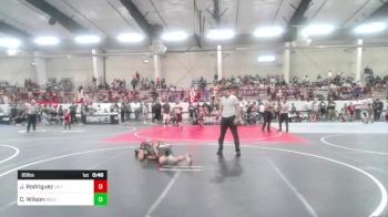 89 lbs Consolation - Joylynn Rodriguez, La Familia vs Charles Wilson, Dolores Bears