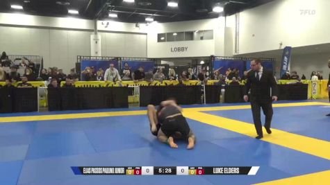 Luke Elders vs Elias Passos Paulino Junior 2024 World IBJJF Jiu-Jitsu No-Gi Championship