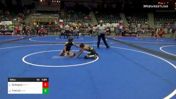 88 lbs Prelims - Lorenzo Gallegos, NM Gold vs Jamison French, USA Gold