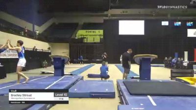 Bradley Stroud - Vault, Metropolitan Gymnastics - 2021 USA Gymnastics Development Program National Championships