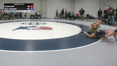45 kg Champ. Rd Of 16 - Eldon Roth, Weigh In Club vs Max Lindquist, Xtreme Training