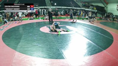 100 lbs Quarters - Colton Riesterer, Oregon vs Bradley Sherry, Alaska