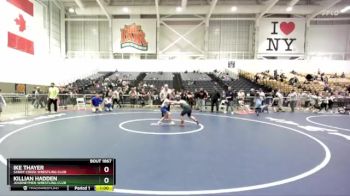 101 lbs Round 3 - Ike Thayer, Sandy Creek Wrestling Club vs Killian Hadden, Journeymen Wrestling Club