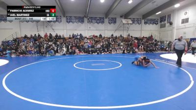 148 lbs Champ. Round 2 - Fabricio Alvarez, Half Moon Bay vs Juel Martinez, Gilroy