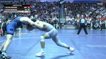 3A-190 lbs Champ. Round 1 - Dylan Schrock, Clear Creek-Amana vs Victor Esparza, Norwalk