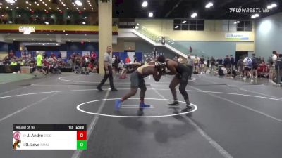 197 lbs Round Of 16 - Johnny Andre, Springfield Tech vs Dominic Love, Florida A&M