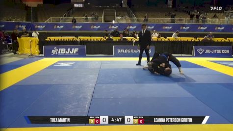 Leanna Peterson Griffin vs Thea Martin 2026 Pan Jiu Jitsu IBJJF Championship