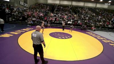 5A 130 lbs Champ. Round 1 - Kelseigh Banks, Salem Hills vs Ana Scoville, Box Elder