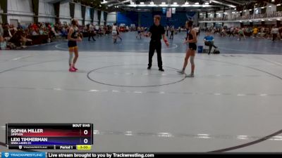 110 lbs Quarterfinal - Sophia Miller, Simpson vs Lexi Timmerman, Iowa Lakes CC