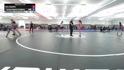 110-115 lbs Semis - Leili Agaeva vs Olivia-Grace Porras, Savage House Wrestling Club