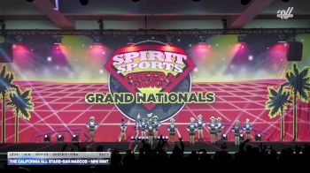 The California All Stars-San Marcos - Mini Mint [2026 L1 Mini - Novice - Restrictions Day 1] 2026 Spirit Sports Grand Nationals