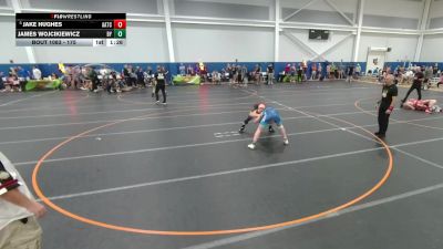 175 lbs Champ. Round 2 - Jake Hughes, Unattached vs James Wojcikiewicz, Unattached