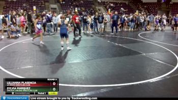 111-125 lbs Round 3 - Sylvia Marquez, Lincoln Lancers Wrestling Club vs Lillianna Plasencia, La Gente Wrestling Club