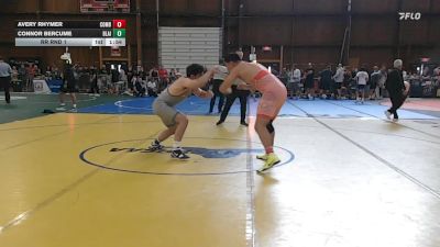 215 lbs Rr Rnd 1 - Avery Rhymer, Combat Athletics vs Connor Bercume, Blair Academy
