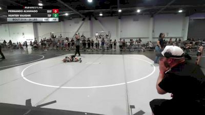 54 lbs Quarterfinal - Fernando Alvarado, Southwest Stallions WC vs Hunter Vaughn, Top Rank Hammers