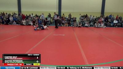 100 lbs Round 1 - Easton Peterson, Victory School Of Wrestling vs Carter Solt, Askren Wrestling Academy