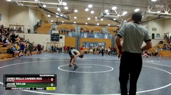 190 lbs Quarterfinal - James Rolla Camden Roofener, Glencoe vs Jacob Taylor, Sherwood