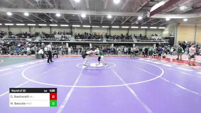 170 lbs Round Of 32 - Dominic Bastianelli, Billerica vs Nicholas Baccala, Ponaganset