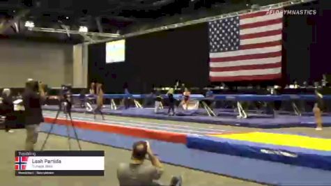 Leah Partida - Tumbling, Tumble Tech - 2021 USA Gymnastics Championships