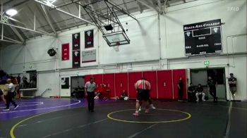 285 lbs Cons. Semi - Diego Nuno, Lemoore College vs Alejandro Scolari, Palomar College