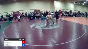 86 kg Round Of 32 - Nathan Haas, Nebraska Wrestling Training Center vs Brayden Dillow, Kansas