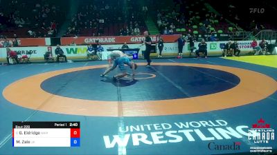 65kg Cons. Semi - Gavin Eldridge, London-Western WC vs Mike Zale, Lakehead WC