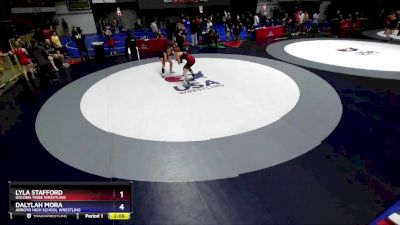 130 lbs Cons. Round 2 - Phoenix Strasen, Petaluma Wrestling Club vs Emma Garrett, Mad Dog Wrestling Club