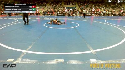 52 lbs Round Of 32 - Hunter Vaughn, Top Rank Hammers vs Christian Valdivia, Total Kaos