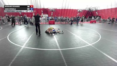 106 lbs Cons. Quarters - Sterling Schanen, AWA vs Aden Spinelli, NWO