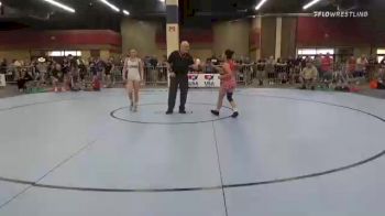 49 kg Round Of 32 - Krystal Corona-Ortega, Legends Of Gold Las Vegas vs Angelina Cassioppi, Hononegah Wrestling Club