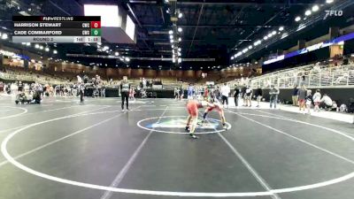 108 lbs Round 2 - Cade Commarford, Creeks Wrestling Club vs Harrison Stewart, Creeks Wrestling Club