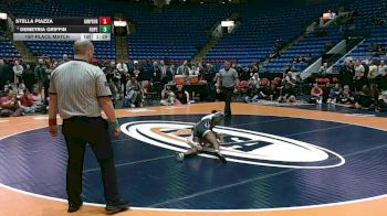 115 lbs 1st Place Match - Demetria Griffin, Chicago (C. Hope Academy) vs Stella Piazza, Hampshire