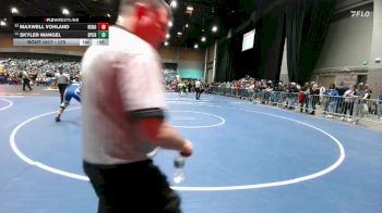 175 lbs Cons. Round 1 - Skyler Mangel, Spring Creek vs Maxwell Vohland, Reno