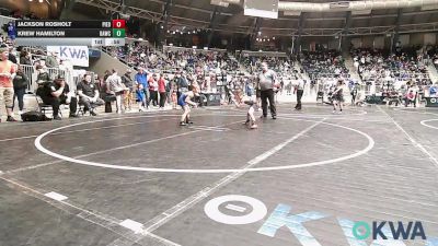 49 lbs Consi Of 8 #2 - Jackson Rosholt, Piedmont vs Krew Hamilton, Broken Arrow Wrestling Club