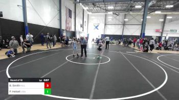 69 lbs Round Of 16 - Bradley Smith, Fallon Outlaws WC vs Penelope Helsel, Legacy Elite