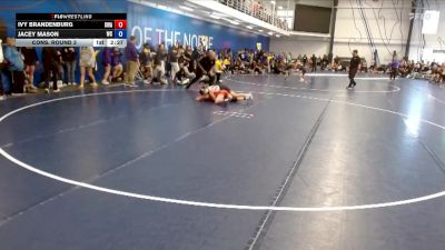 110 lbs Cons. Round 3 - Ivy Brandenburg, Summit Wrestling Academy vs Jacey Mason, Wartburg