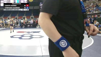 106 lbs Semis - Dakota Harmer, Michigan vs Stephano Calderon, South Carolina
