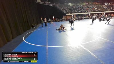 84 lbs Cons. Round 2 - Jaxson Stock, Moyer Elite Wrestling vs Blayne Mihalovich, Moyer Elite Wrestling