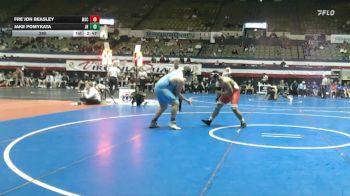 285 lbs Semis & Wb (16 Team) - Jake Pomykata, Johns Hopkins vs Fre`Jon Beasley, Washington & Jefferson College