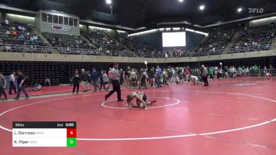 98 lbs Semifinal - Lucas Dorrman, Basking Ridge vs Kolston Piper, Greencastle