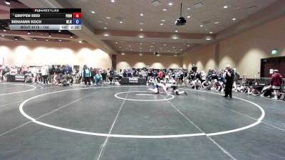 150 lbs Champ. Round 2 - Griffen Reid, Pennsylvania vs Benjamin Koch, New Jersey