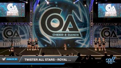 Twister All Stars - Royal Rubies [2020 L1 Youth - D2 - A Day 1] 2020 COA: Midwest National Championship