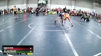 95 lbs Champ. Round 2 - Dylan Phillips, Massa Wrestling Club vs Hogan Rice, SPAR