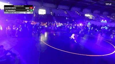 72-77 lbs Quarterfinal - Cooper Smith, Brothers Of Steel Wrestling Cl vs Jc Kearsley, Fremont Wrestling Club