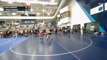 155 lbs Semifinal - Aspen Hammond, Central Grand Junction vs Jazmyn Simmons, Mountain Ridge