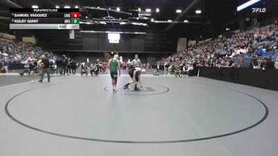 126 lbs Champ. Round 1 - Nate Creason, DeSoto HS vs Harrison Glover, Goddard