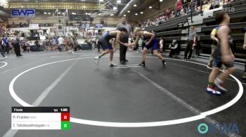 126 lbs Final - Parker Franks, Noble Takedown Club vs Talon Tahdooahnippah, Elgin Wrestling