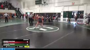137 lbs Semifinal - SIMREN MULTANI, Roosevelt vs Charley Banks, San Clemente