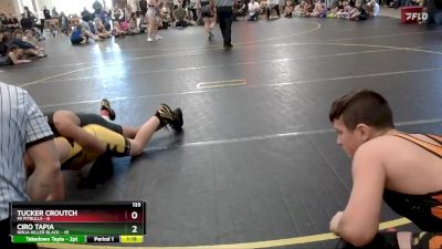 135 lbs Round 1 (6 Team) - Tucker Croutch, Mi Pitbulls vs Ciro Tapia, Ninja Killer Black